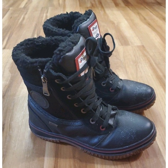 Pajar Canada Trooper 2.0 Lace Up Black Waterproof Winter Boots Mens Size 9 - 9.5 main image 9